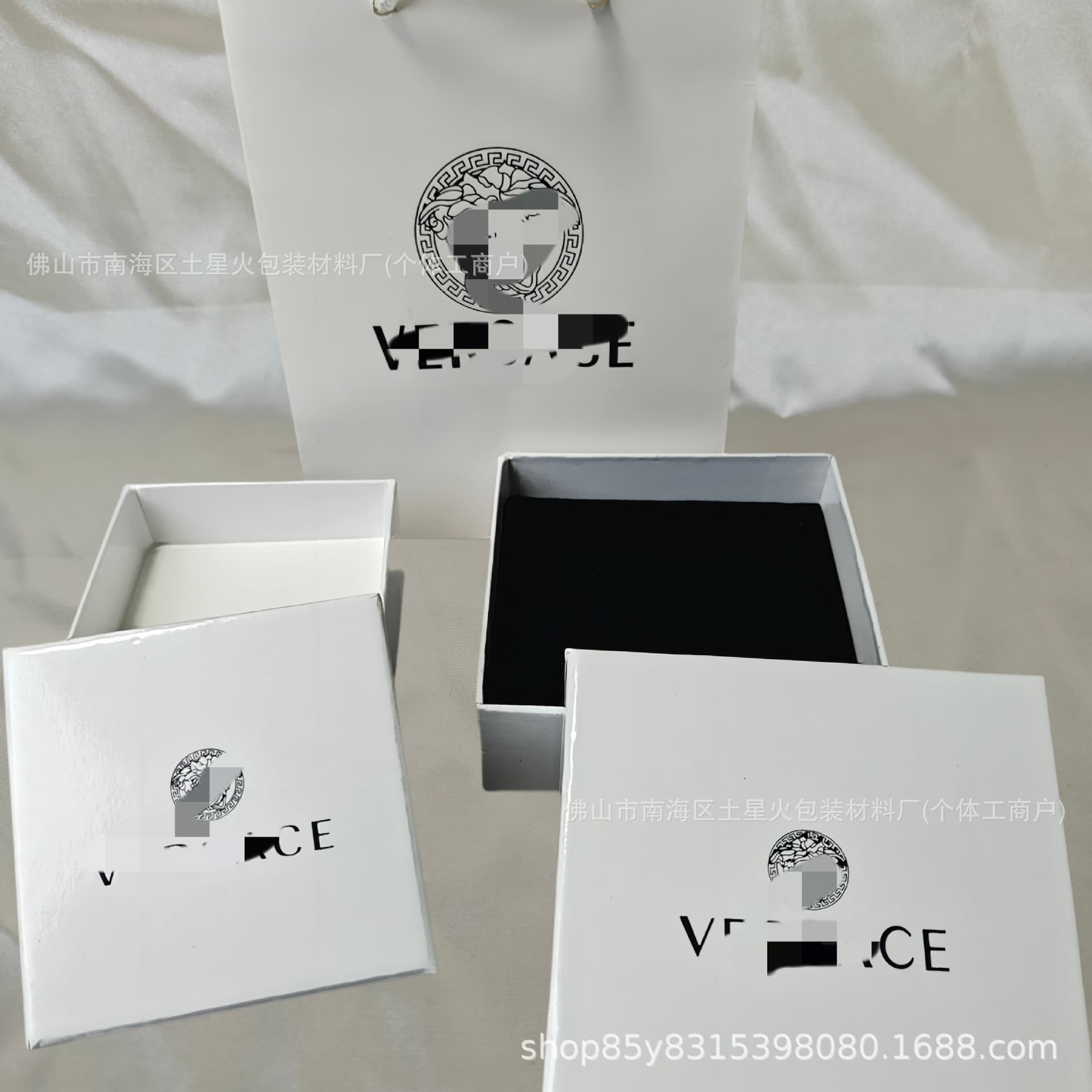 Fan Jia Packaging Box Fan Jia Packaging Sizhe Universal Necklace Bracelet Ring Gift Box Factory Direct Wholesale