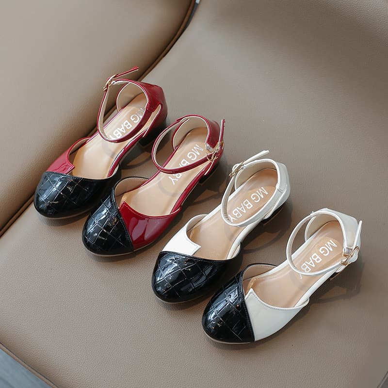 2025 Summer New Korean Style Children's Princess Sandals Girls' Performance Shoes Baby Versatile Trendy Fashion Sandals