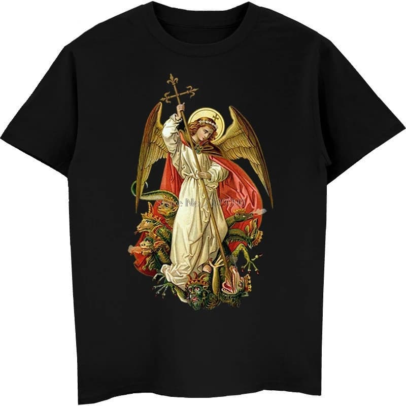 【Cross-border European code】Saint Michael Destroy The Devil Catholic