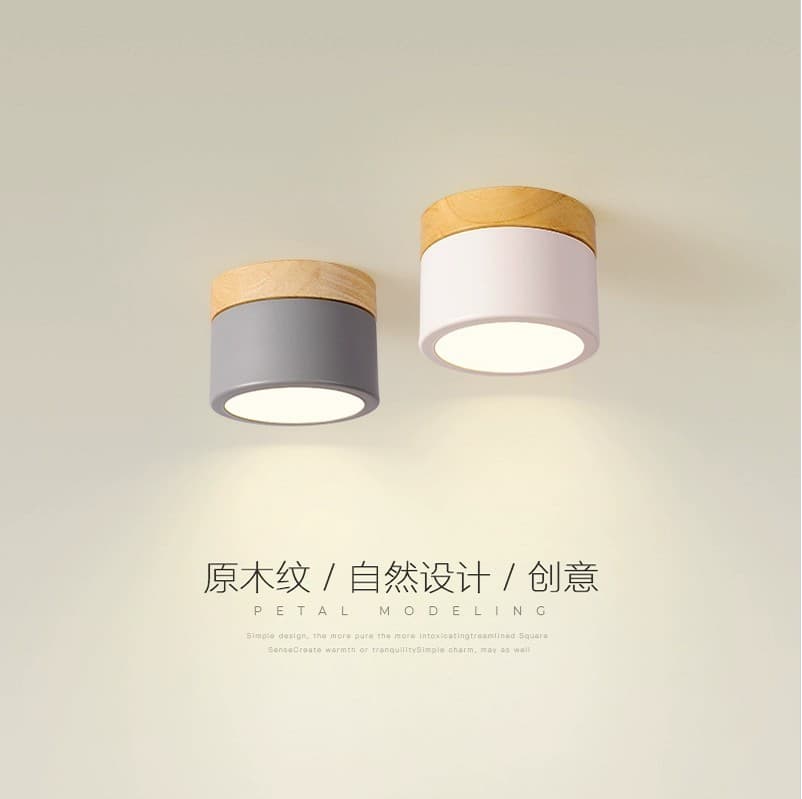 Corridor Hallway Ceiling Light Modern Minimalist Creative Fashion High Aesthetic Colorful Balcony Foyer Downlight LED Fixture
