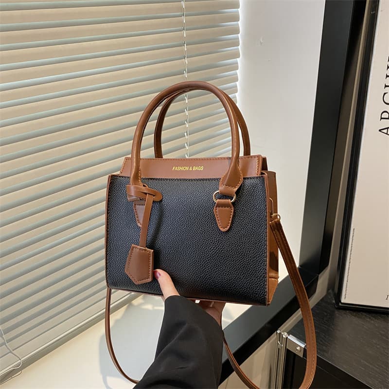Elegant Versatile Women's Bag 2025 New Popular Fashion Simple Casual Handbag Shoulder Tote Crossbody Bag