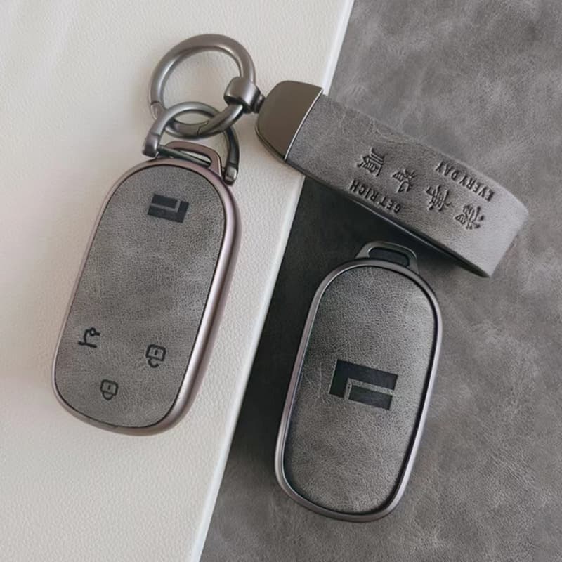 Compatible with ROX 01 Key Case, ROX 01 Remote Protective Cover, Car Key Case, Keychain Pouch, Cross-border