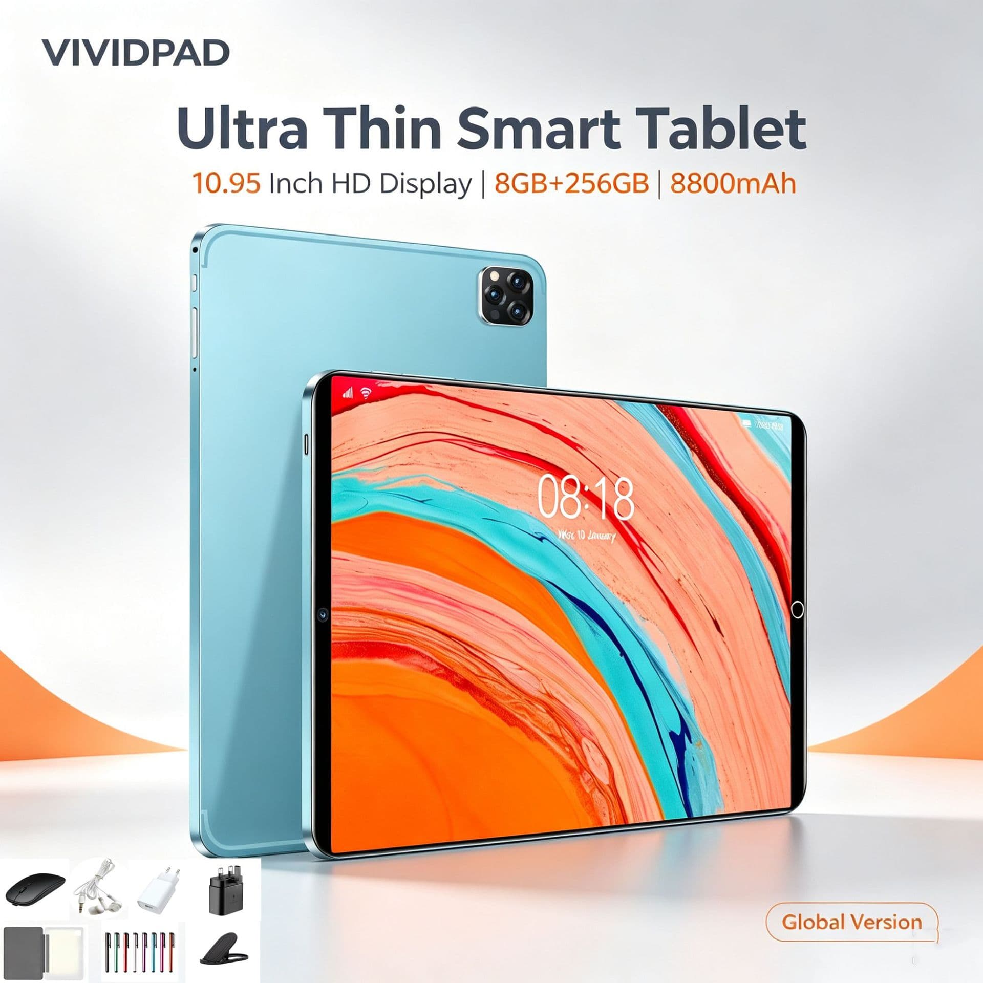 Cross-border Best Seller 10-inch Android Tablet 960 Model 2+16 Smart Bluetooth Call-capable Ozon Shopee