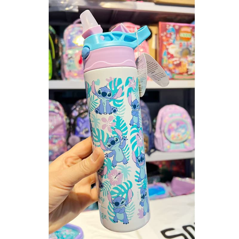 Australian Smiggle Insulated Water Bottle for Students, 304 Stainless Steel, Pop-up Lid, Automatic Cup