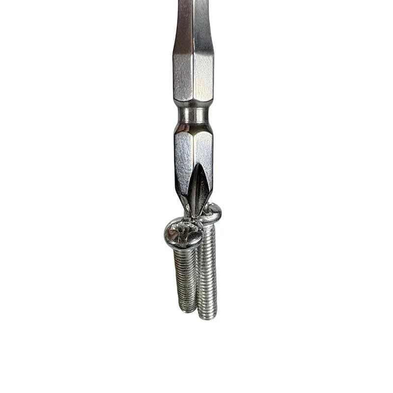 Alloy Steel S2 Bits Anti-Slip Impact Strong Magnetic Cross PH2 Electric Screwdriver High Hardness Driver 14-Piece Bit Set