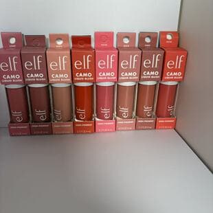In Stock elf Camo Liquid Blush New Liquid Blush Pigmented Long-Lasting Natural Lightweight Hydrating 4ml