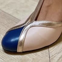 ebay foreign trade 2023 summer high-heeled fashionable round toe 40-43 large size color-blocked open-toe sandals