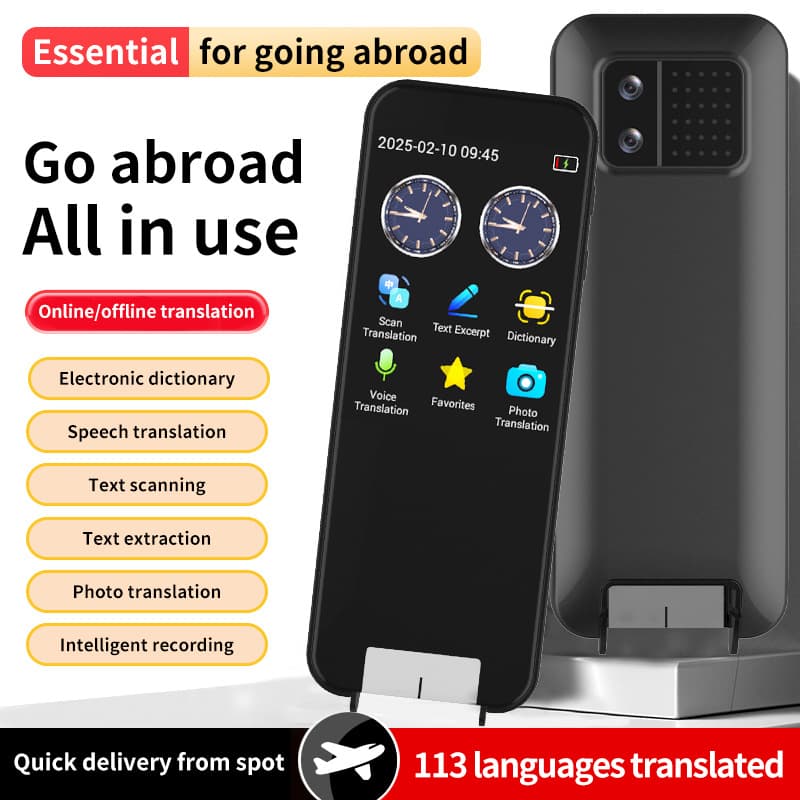 A31 Export Version Multifunctional Offline Translation Pen WiFi Scanner Pen AI Conversation Multi-language Translation English Version