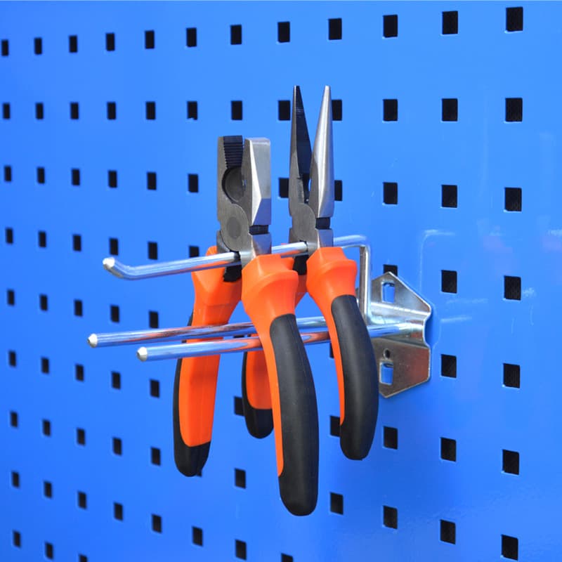 ✅ Square hole panel material racks, tool hanging panels, pliers socket hooks wall-mounted pegboard display racks, wire reel hangers
