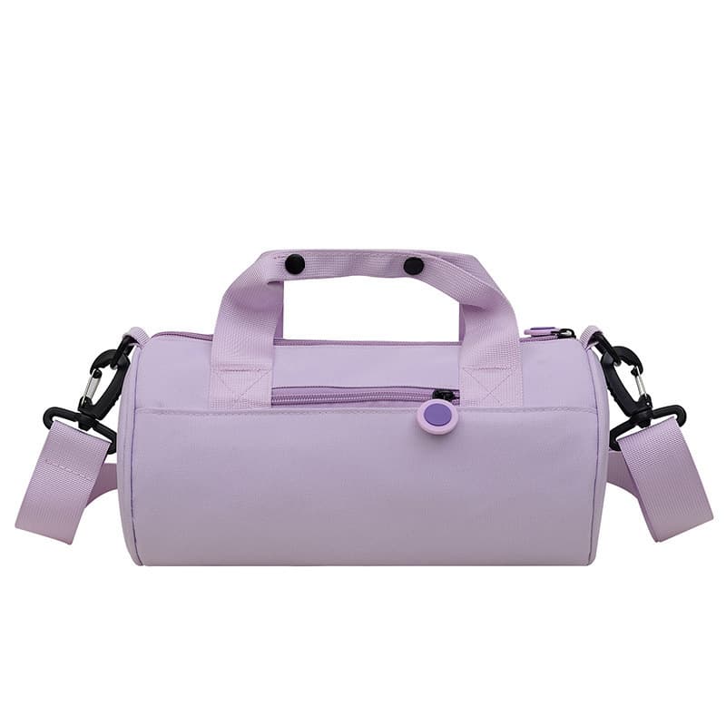 New Cross-Border Cylinder Bag Yoga Dance Casual Sports Bag Commuter Handbag Fashionable Versatile Shoulder Crossbody Bag