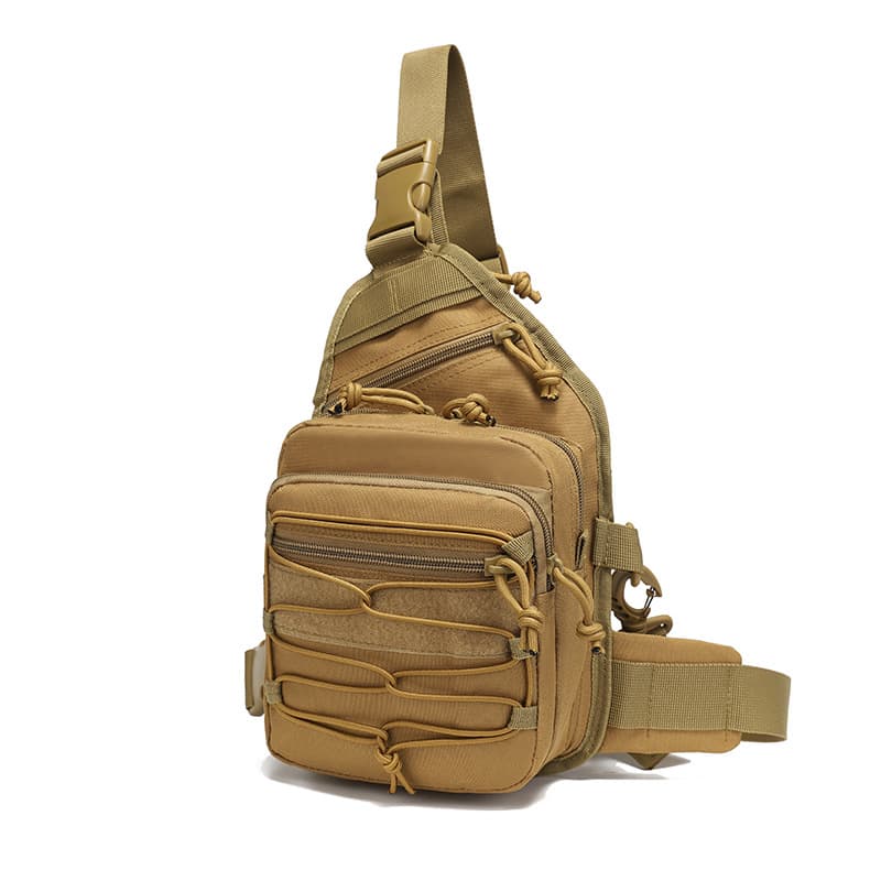Cross-border Amazon Men's Small Chest Bag Riding Bag Shoulder Bag Outdoor Camouflage Tactical Outdoor Mountaineering Portable Crossbody Bag