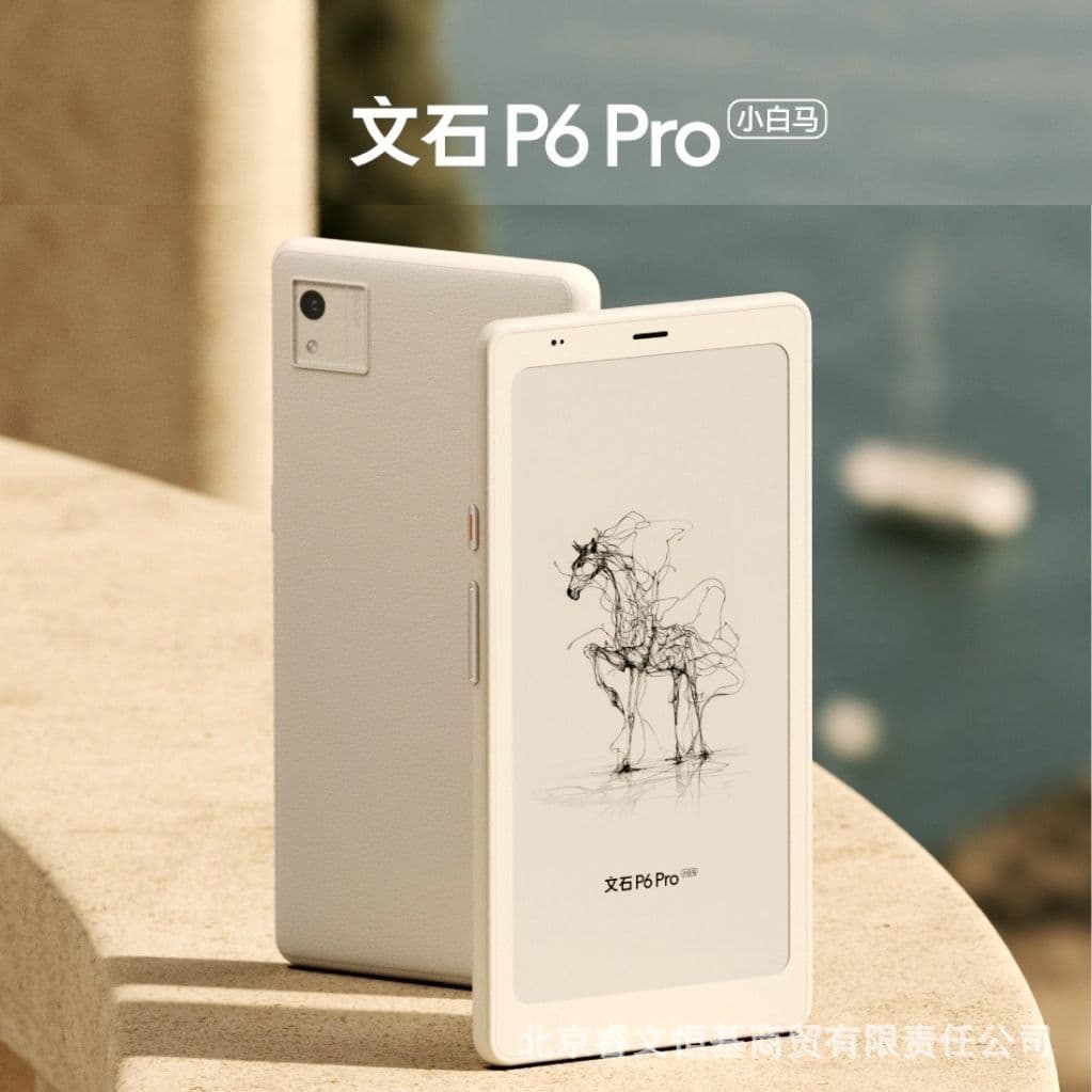 BOOX P6Pro Little White Horse 6.13-inch E-book Reader, E-paper E Ink Screen