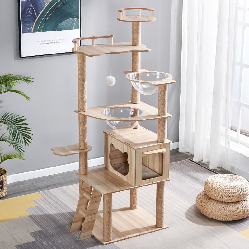 Factory Drop Shipping Pet Supplies Cat Tree Cat Bed Cat Scratcher Cat Tree Cat Supplies Pet Cat Toy Space Capsule