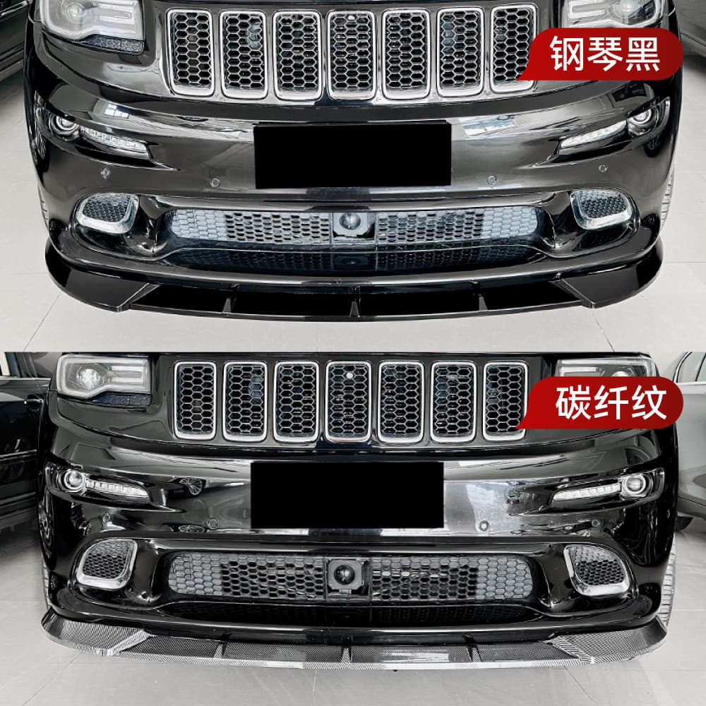 Front Lip Spoiler for 2012-2016 Jeep Cherokee Grand Cherokee SRT8 Cross-border Modification Part