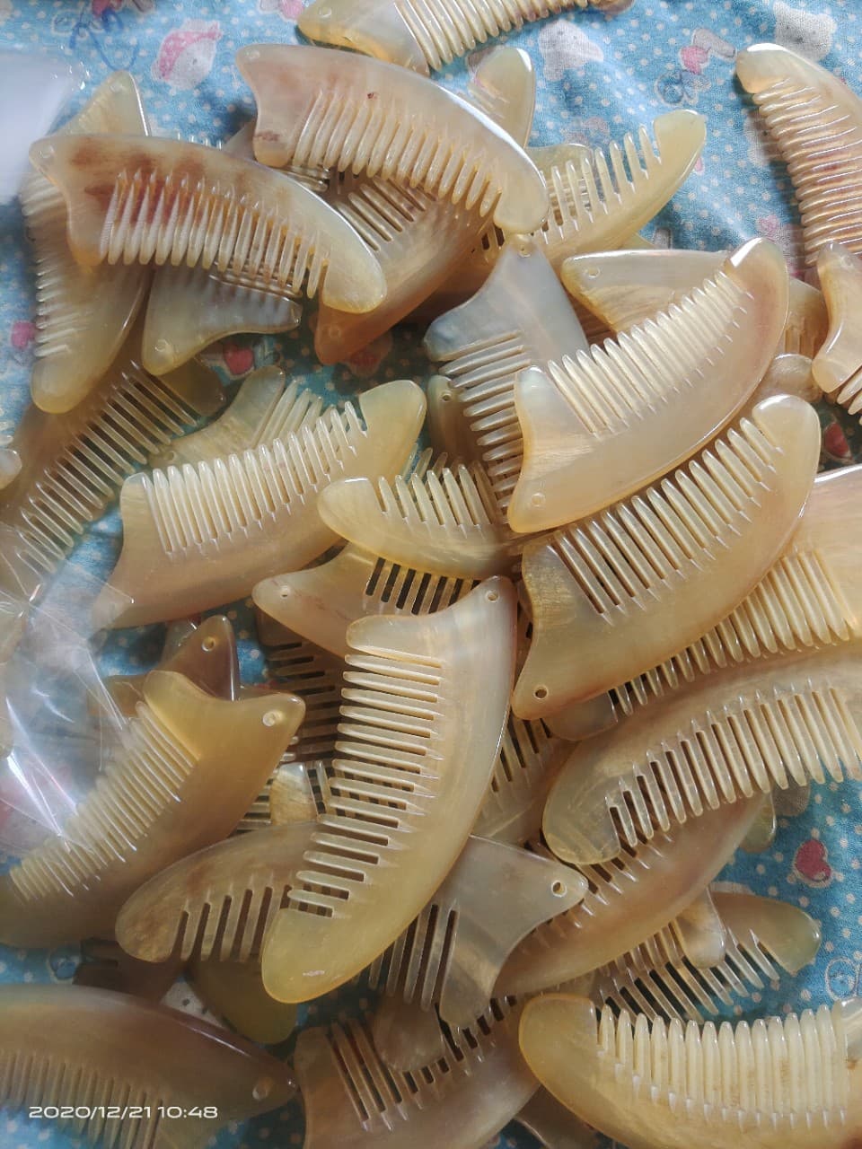 Horn Comb Horn Gua Sha Comb Horn Gua Sha Board Goat Horn Gua Sha Comb Goat Horn Gua Sha Piece Hairdressing Comb Massage Comb