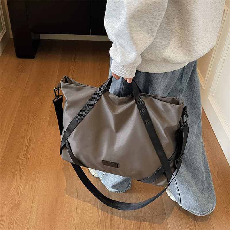 Short-distance travel bag, women's storage bag, luggage bag, men's maternity bag, large-capacity lightweight portable waterproof shopping bag, fitness bag