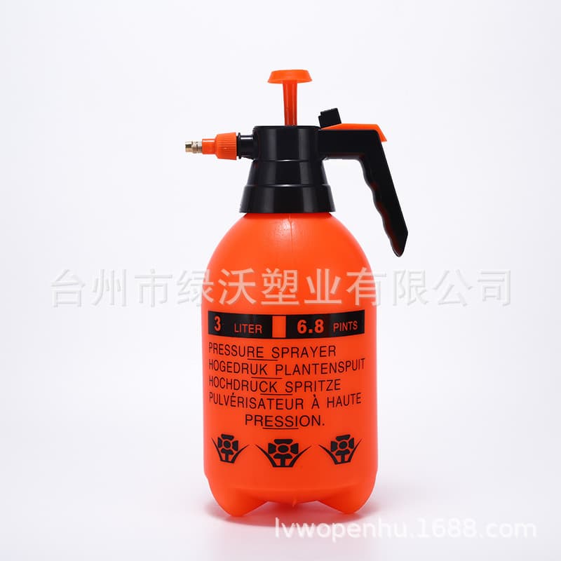 3L Plastic Watering Can Sprayer High-Pressure Spray Bottle Handheld Mister for Plants