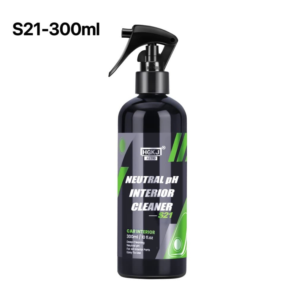 Car Interior Cleaner Removes Stains, Oil, and Grease from Leather Seats, Dashboard, and More - Multi-Purpose Liquid Cleaner