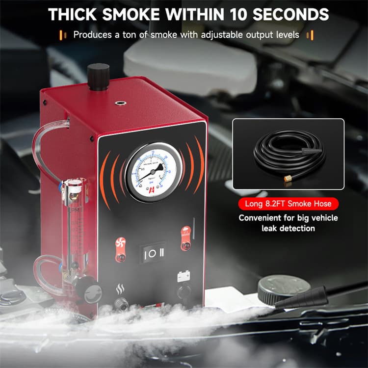 ANCEL S300 Car Smoke Leak Detector 12V Smoke Generator EVAP Pipeline Leak Location Analyzer