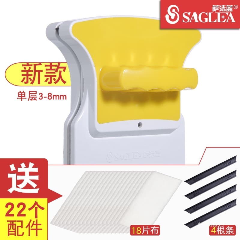 Wholesale Double-Sided Window Cleaner, Household Glass Scraper, Water-Based Tool for High-Altitude Cleaning