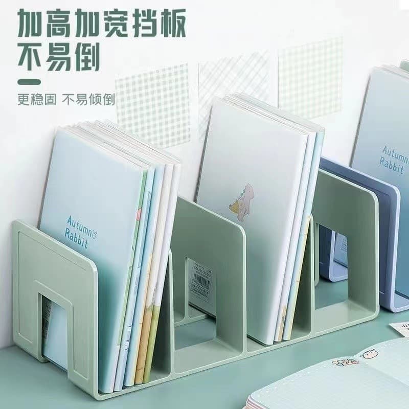 Bookend Stand Reading Stand Transparent Acrylic Bookshelf Desktop Book Fixing and Partition Manufacturer Wholesale