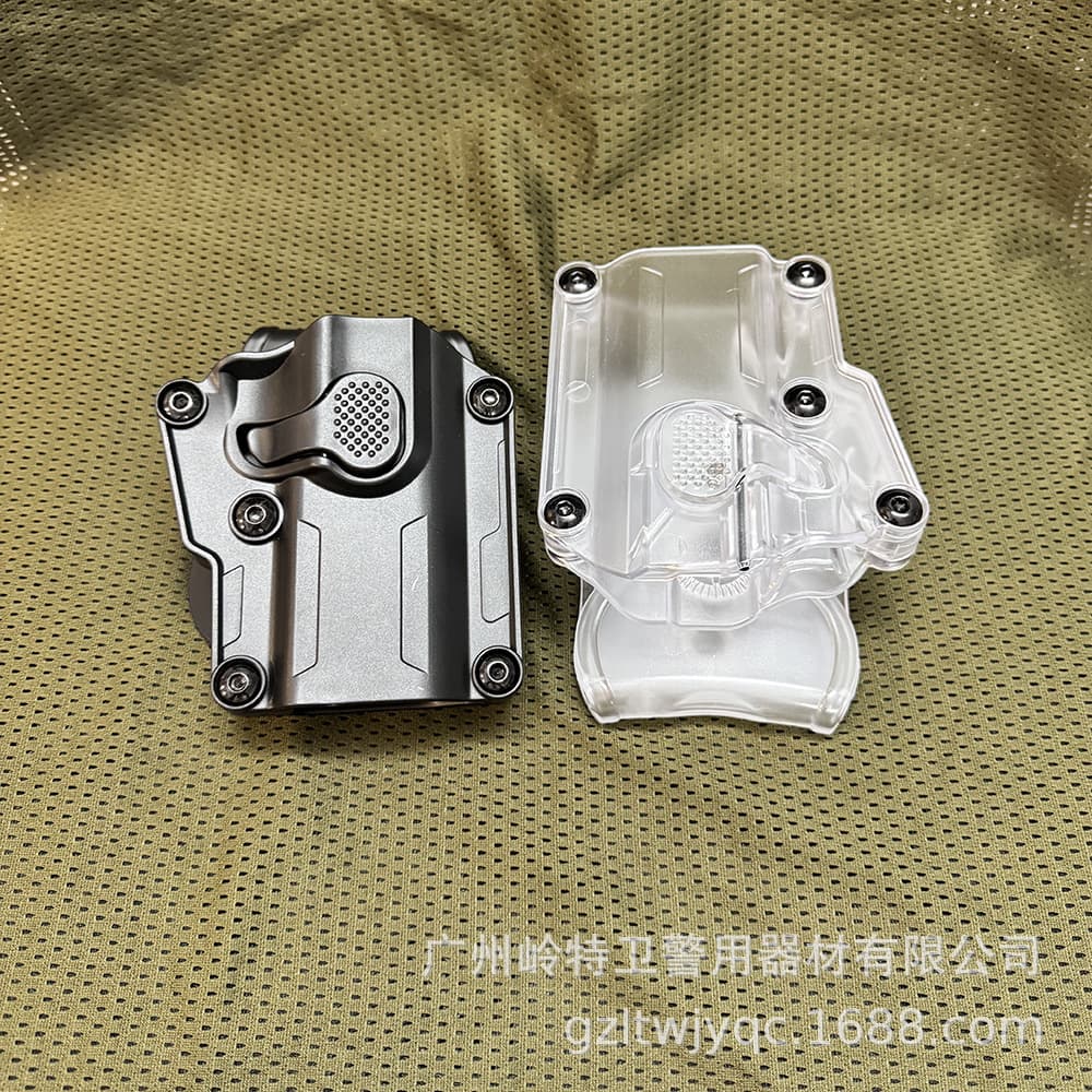 Glock P10 P229 P320 G17 M92 1911 Transparent Quick-Release Waist Tactical Holster
