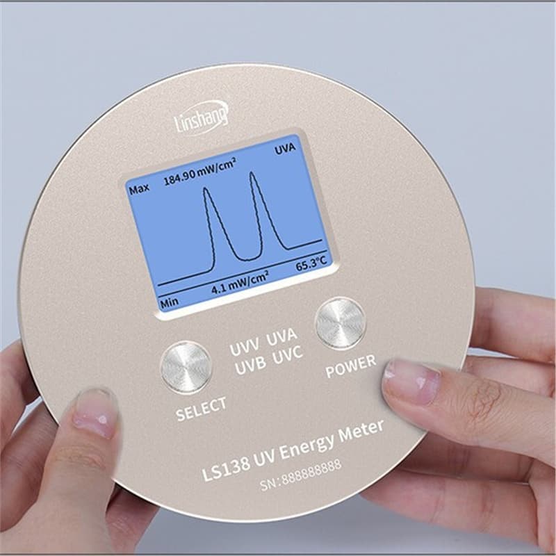 LS138 four-band UV energy meter four-channel UV energy meter four-band UV energy intensity recorder