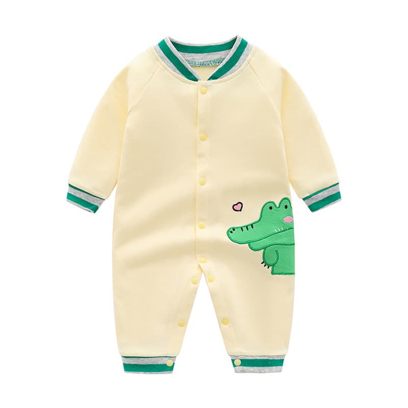 Newborn Baby Romper Spring Autumn Cotton Bodysuit Infant Baby Boy Girl Cute Sleepwear