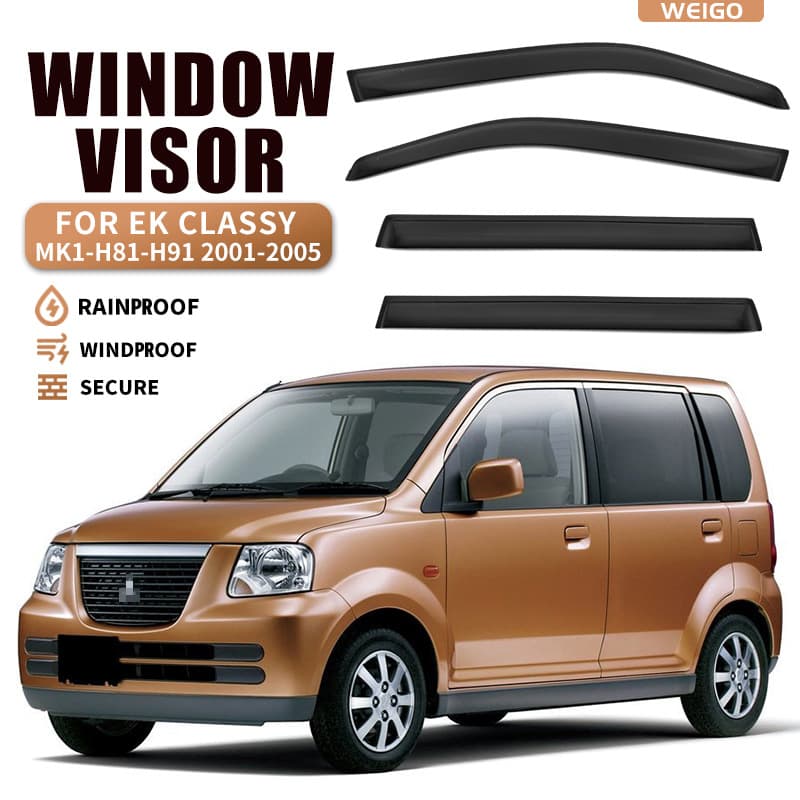 Suitable for Mitsubishi Mitsubishi eK Classy Window visor rain or shine sunshade spoiler