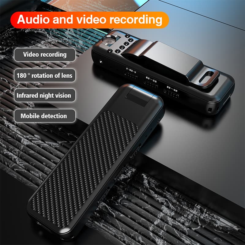 Cross-Border High-Definition Recording Voice Recorder, Outdoor Sports Camera, Portable Business Pocket Conference Recorder