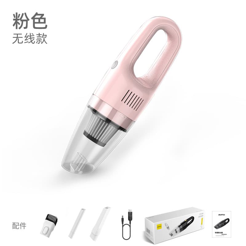 Car Wireless Vacuum Cleaner High-Power Handheld Vacuum for Car and Home Wet/Dry Use Rechargeable Vacuum Cleaner