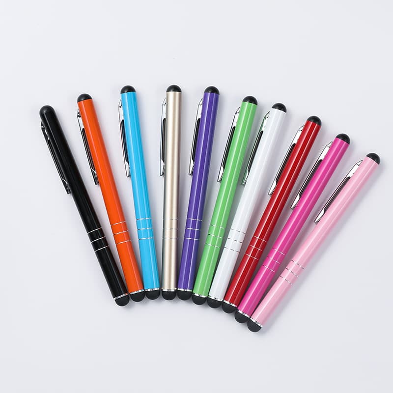 Capacitive Handwriting Stylus for Mobile and Tablets, Metal Clip Painted Version, Universal Touch Pen