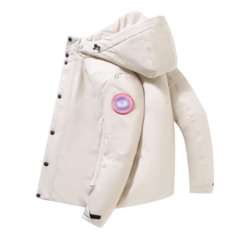 New Down Jacket Men Short Winter Thick Outdoor Warm Coat for Europe America Japan Korea
