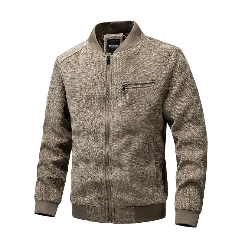 Cotton-Linen Feel 2026 Autumn and Winter Casual Men's Business Jacket Men's Outerwear European and American Cross-Border Exclusive Supply for Foreign Trade Amazon