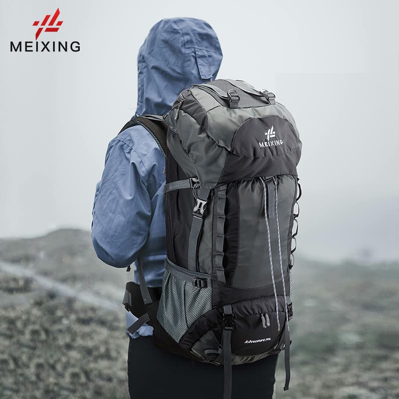 Meixing Cross-border Hiking Backpack Outdoor Camping Large Capacity Casual Fashion Unisex Backpack 70L