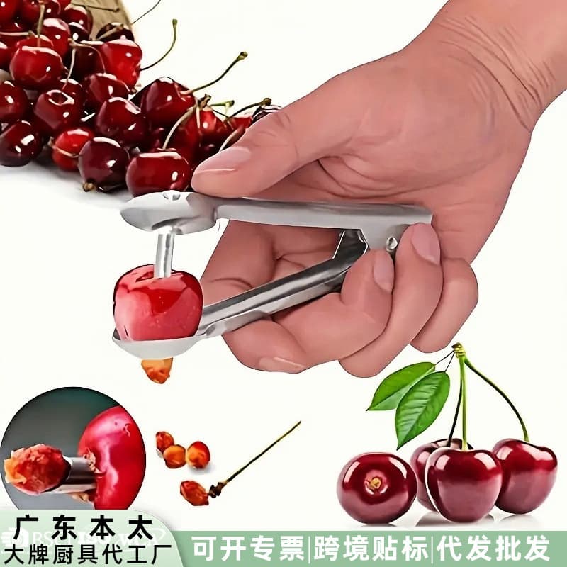 Red Date Pitter Household Date Coring Tool Fruit Seed Remover Multifunctional Hawthorn Corer
