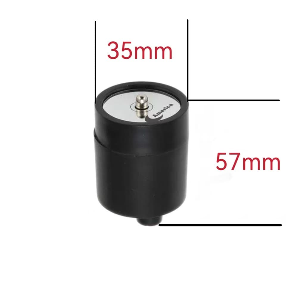 Black Probe Leak Detector Water Leak Pickup Wall Sound Collection Pipe Audio Industrial Testing Sensor