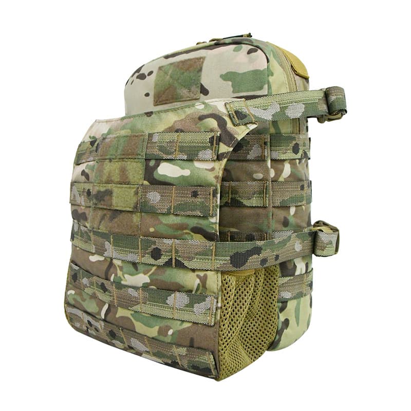 GAF500D nylon foldable helmet cover and tactical vest bag for attaching to vest