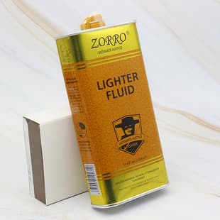 ZORRO Genuine Original Lighter Fuel High-Quality High-Purity Lighter Oil for Pocket Warmers and Wanshi Lighters Factory Wholesale