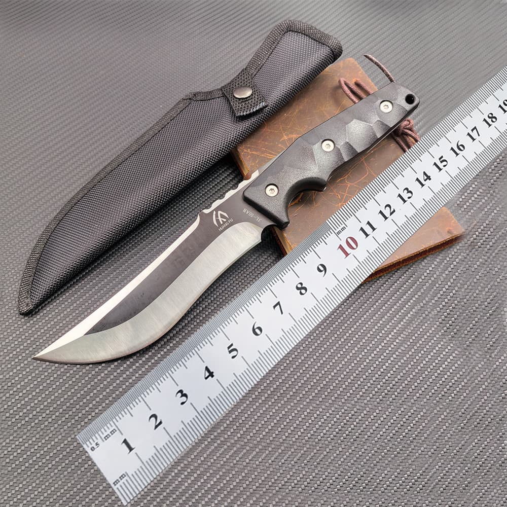 Amazon Outdoor Knife Jungle Hunting Knife Adventure Knife Full Tang Nylon Sheath Kitchen Fruit Knife