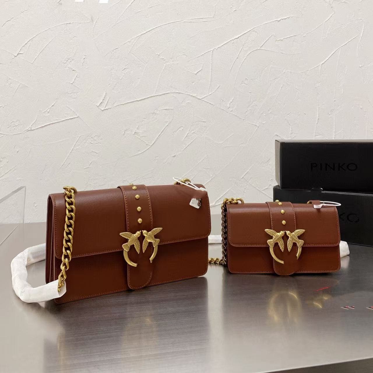 bags Cross-border Women's Bag 2024 New Shoulder Crossbody Bag Fashion Versatile Korean Style Chain Small Square Bag Swallow Bag
