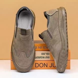 Safety Shoes Men's Shoes 2024 Summer Hot Sale Low-Top Waterproof Leather Boots Men's Outdoor Anti-Slip Wear-Resistant Casual Work Shoes