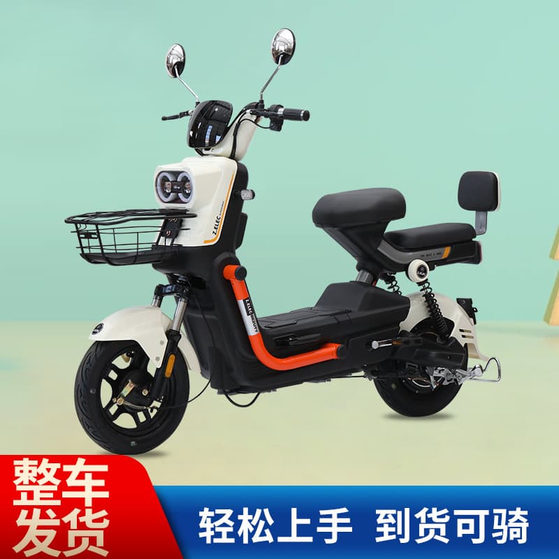 Factory Direct Unisex Electric Scooter Two-Wheeled Commuter Bike Home Electric Vehicle Essential Cross-Border Trade Source