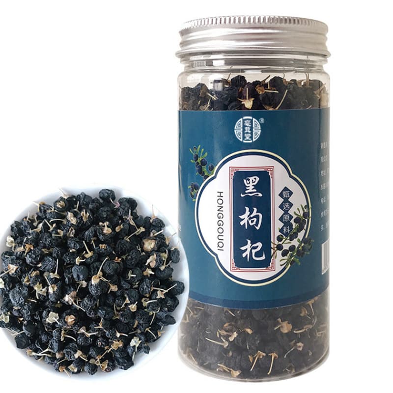 Black goji berries in bottles, bags, boxes, dried black goji berries, mulberries, drop shipping from source manufacturer wholesale