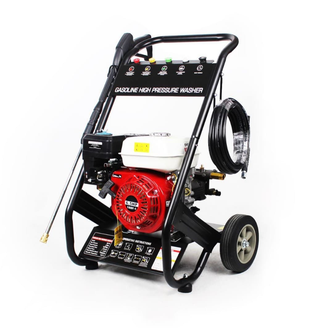 Factory-customized 170bar high-pressure washer/car wash machine, gasoline-powered, commercial and household high-power mobile car wash tool