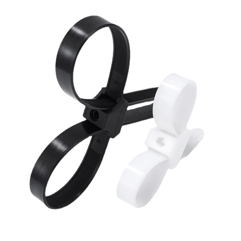 Double-lock nylon cable ties 13*140/13*250/13*250-420 for cable bundling