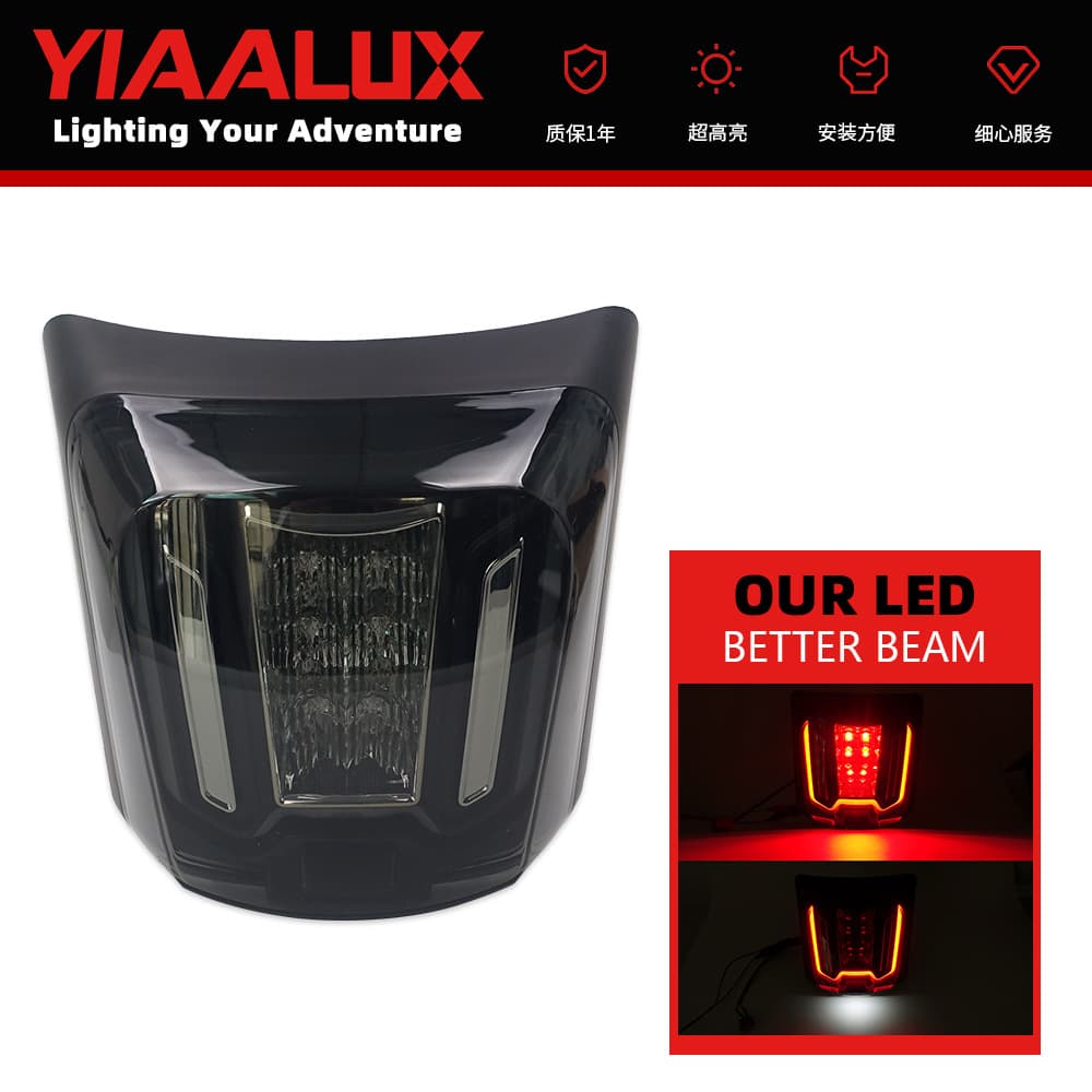 VESPA GTS300 Sprint Tail Light Vespa Modified LED Tail Light Assembly Turn Signal Motorcycle Tail Light