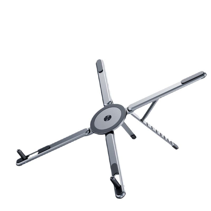 New Magnetic Phone Stand Portable Multi-functional Aluminum Alloy Stand Compatible with Phones, Tablets, and Laptops
