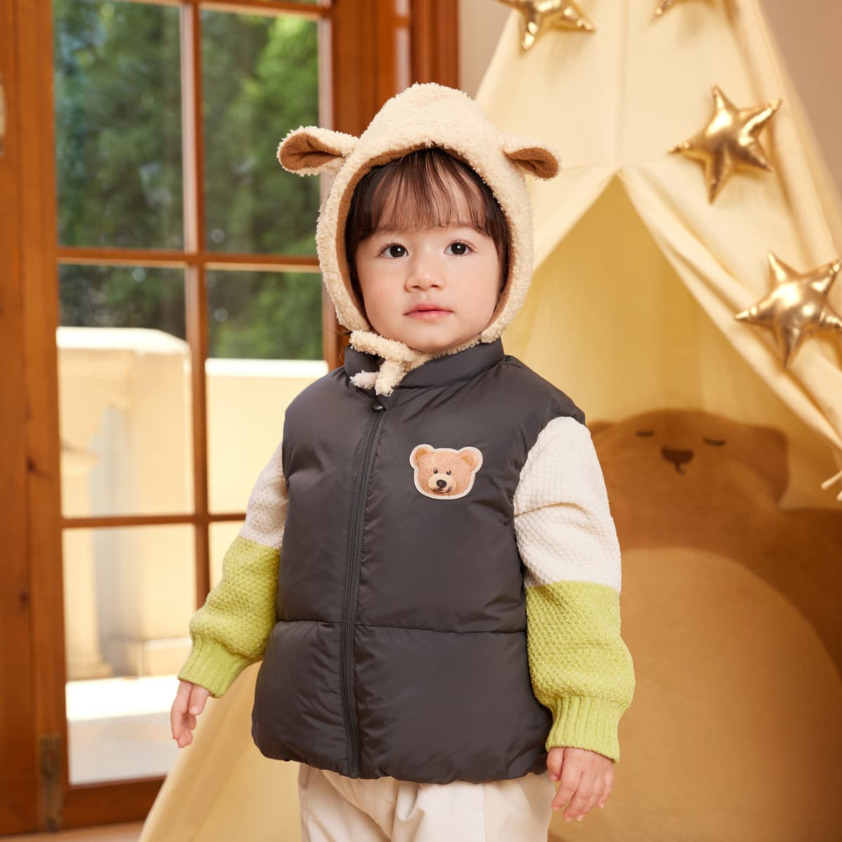 Baby Vest Outerwear 2025 New Infant Down Vest Winter Thickened Warm Stylish Cute White Duck Down Trendy