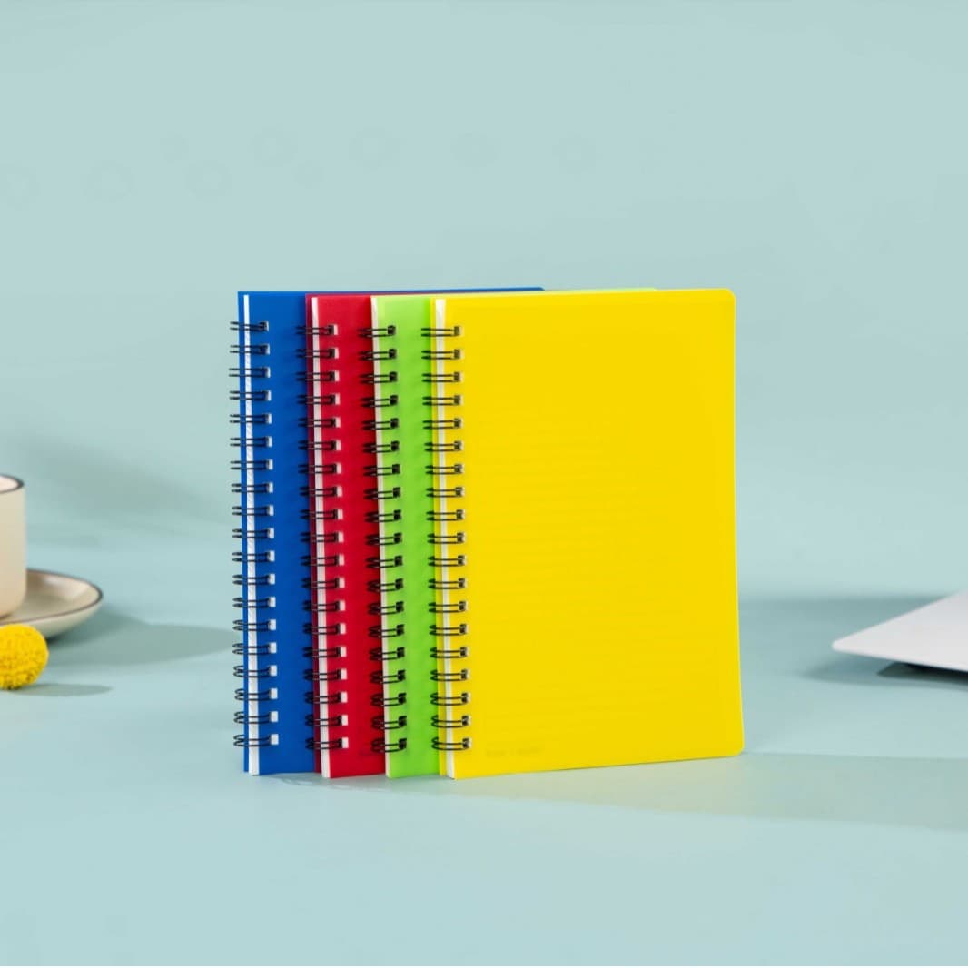 Spiral Notebook Amazon Cross-border PP Cover Weekly Planner Sports Check-in Waterproof Spiral Notebook Small Order Custom